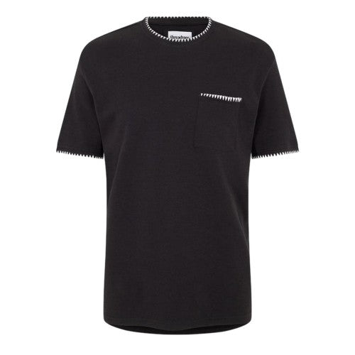 Front - Threadbare Mens Perth Knitted T-Shirt