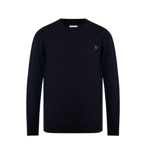Front - Firetrap Mens Logo Regular Sweater Top