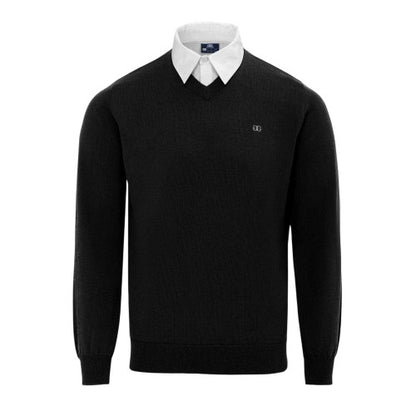 Front - Giorgio Mens Knitted V Neck Jumper
