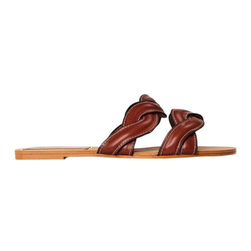 Front - Where´s That From Womens/Ladies Braided Casual Flat Sandals