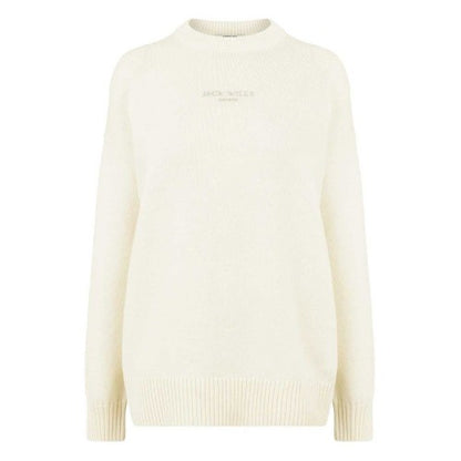 Front - Jack Wills Womens/Ladies Speckle Knitted Jumper