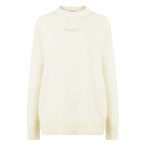 Front - Jack Wills Womens/Ladies Speckle Knitted Jumper