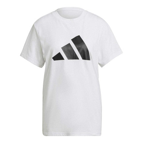 Front - Adidas Womens/Ladies Icons Logo T-Shirt