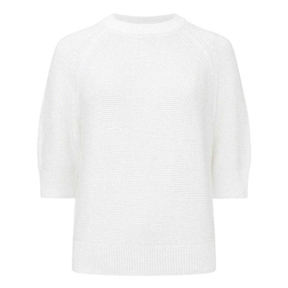 Front - French Connection Womens/Ladies Relaxed Fit 3/4 Sleeve Sweater Top