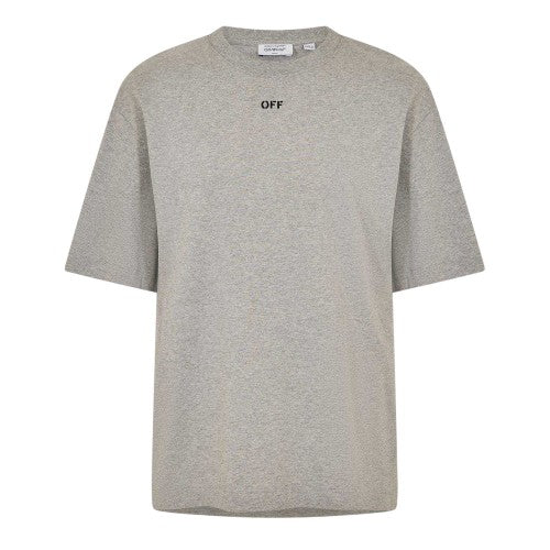 Front - Off White Unisex Adult Cotton T-Shirt