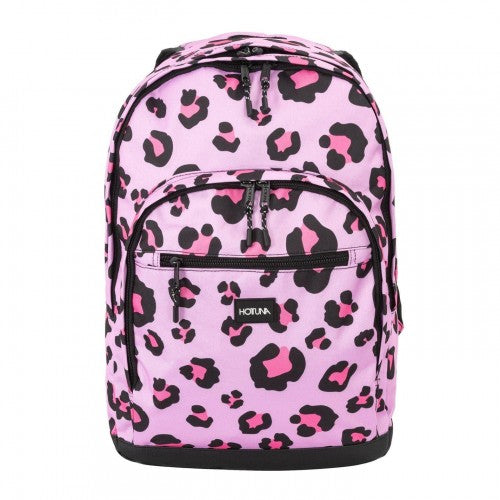Front - Hot Tuna Leopard Print Backpack