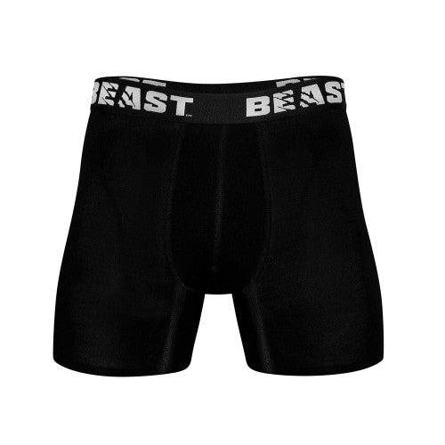 Front - BEAST Mens Anti-Chafe Boxer Shorts