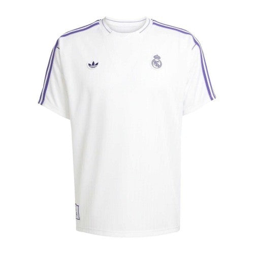 Front - Adidas Mens Icon Real Madrid CF T-Shirt