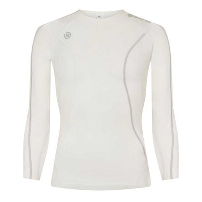 Front - Skins Mens Compression Workout Base Layer Top
