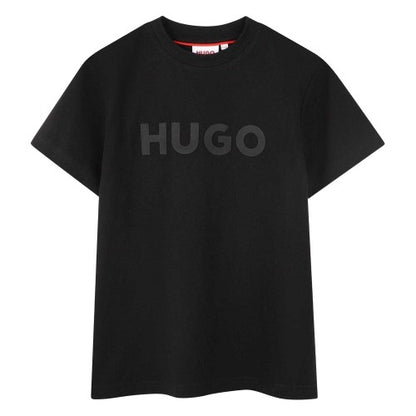 Front - Hugo Childrens/Kids Logo T-Shirt