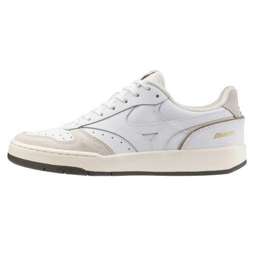 Front - Mizuno Mens City Wind Sportstyle Leather Trainers