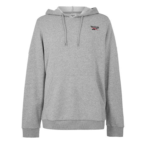 Front - Reebok Unisex Adult Identity Fleece Hoodie