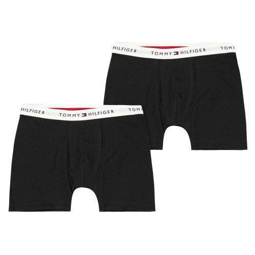 Front - Tommy Hilfiger Boys Boxer Shorts (Pack of 2)
