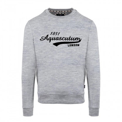 Front - Aquascutum Mens London Sweatshirt