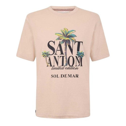 Front - Threadbare Mens Damside Regular T-Shirt