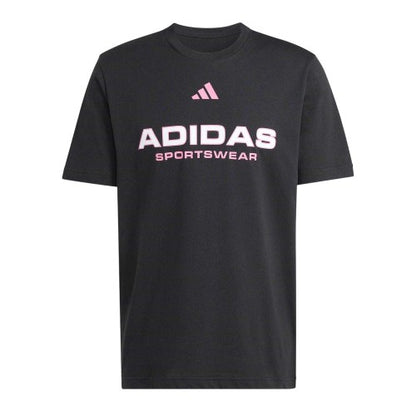 Front - Adidas Mens House Of Tiro Linear Regular T-Shirt
