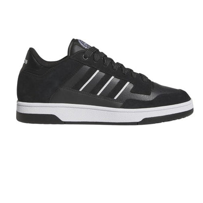 Front - Adidas Mens Rapid Court Suede Trainers