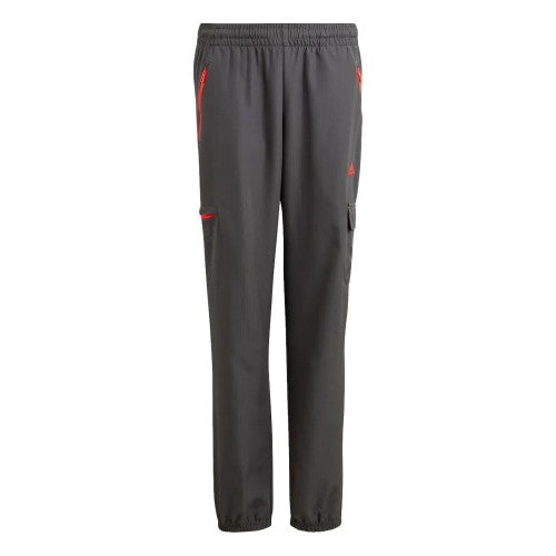 Front - Adidas Childrens/Kids City Escape Cargo Pocket Tracksuit Bottoms