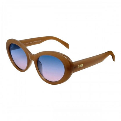 Front - Storm Unisex Adult Oval Sunglasses