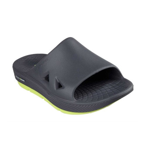 Front - Skechers Mens Arch Fit Sliders