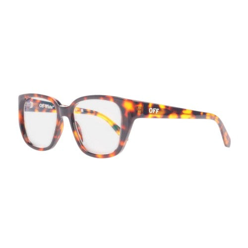 Front - Off White Unisex Adult Style 63 Square Frame Glasses