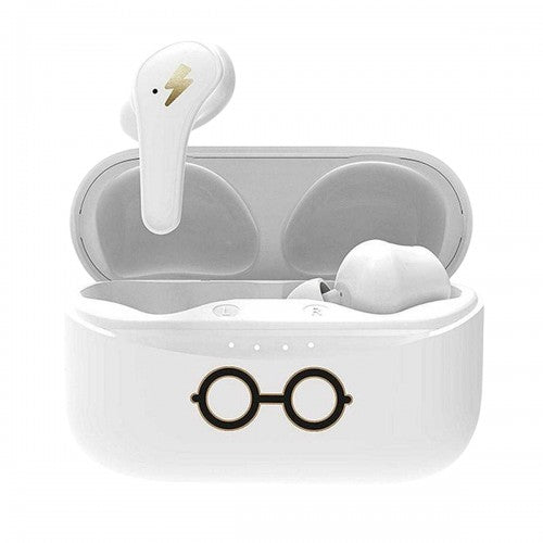 Front - Harry Potter Lightning Bolt & Glasses Harry Potter Wireless Earbuds