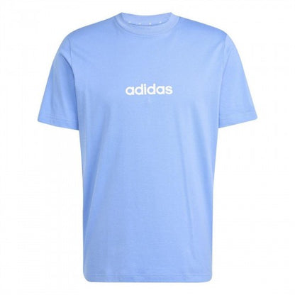 Front - Adidas Mens Essentials Linear Single Jersey T-Shirt