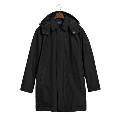 Front - Gant Mens Padded Car Coat