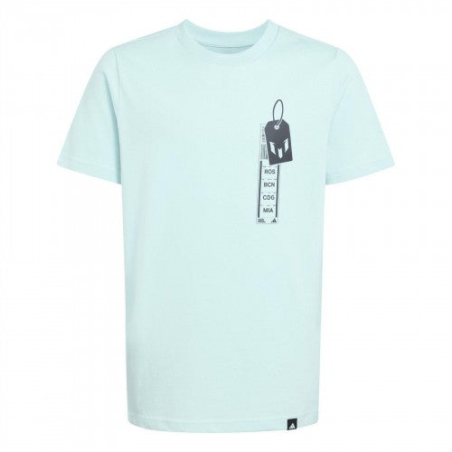 Front - Adidas Childrens/Kids Messi T-Shirt