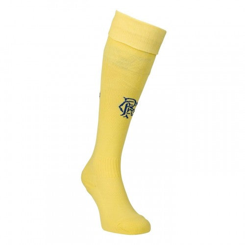 Front - Castore Unisex Adult Rangers FC Goalkeeping Football Socks