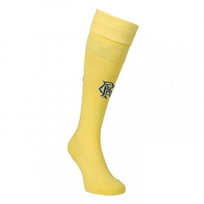 Front - Castore Unisex Adult Rangers FC Goalkeeping Football Socks