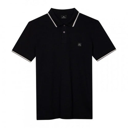 Front - Paul Smith Mens Patch Cotton Logo Polo Shirt
