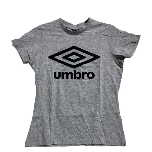 Front - Umbro Womens/Ladies 90s Logo Crew Neck Regular T-Shirt