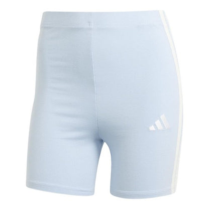 Front - Adidas Womens/Ladies 3 Stripes Biker Shorts