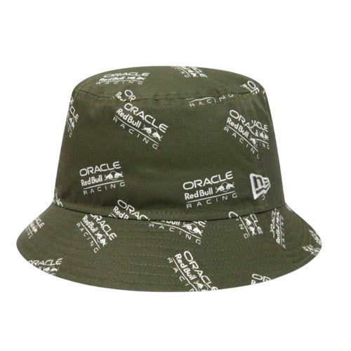 Front - New Era Unisex Adult Oracle Red Bull Racing Bucket Hat