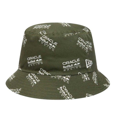 Front - New Era Unisex Adult Oracle Red Bull Racing Bucket Hat