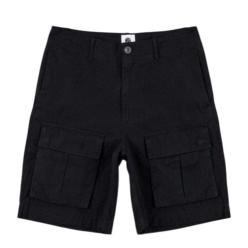 Front - Pretty Green Mens Cotton Cargo Shorts