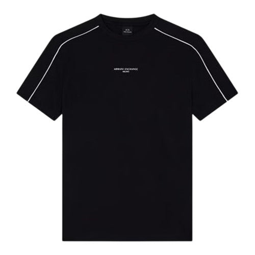 Front - Armani Exchange Mens Crew Neck T-Shirt