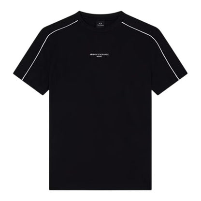 Front - Armani Exchange Mens Crew Neck T-Shirt