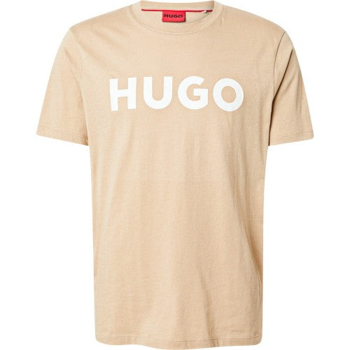 Front - Hugo Mens Logo Regular T-Shirt