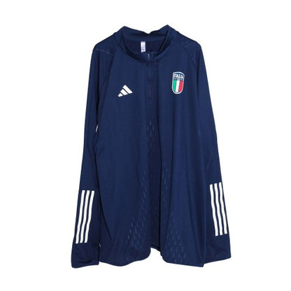 Front - Adidas Mens Italy 2023/24 Pro Training Top