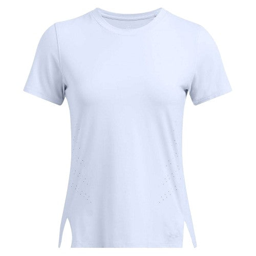Front - Under Armour Womens/Ladies Launch Crew Neck Regular T-Shirt