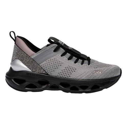 Front - Steve Madden Womens/Ladies Surge Mesh Trainers