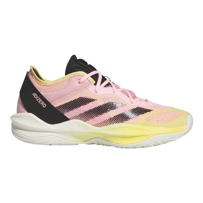 Front - Adidas Unisex Adult Adizero Mesh Flat Basketball Shoes