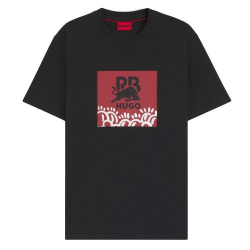 Front - Hugo Mens Red Bull Crew Neck T-Shirt