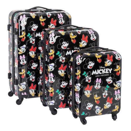 Front - Mickey Mouse & Friends Carry On Bag Set (Pack of 3)
