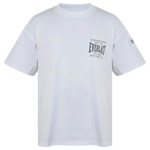 Front - Everlast Mens NYC Logo Crew Neck Oversized T-Shirt
