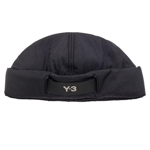 Front - Y-3 Unisex Adult Padded Beanie