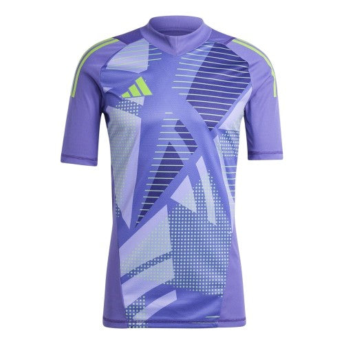 Front - Adidas Mens Tiro 24 Geometric Slim Goalkeeper Jersey