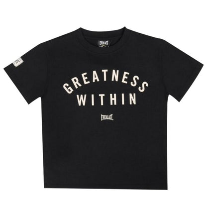 Front - Everlast Childrens/Kids Lettering Crew Neck Oversized T-Shirt
